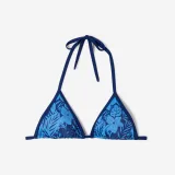 DECATHLON Trojuholníkový vrchný diel plaviek Mae Borneo modrý XS · záber 2