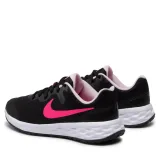 Lány sportcipő (edzőcipő) NIKE Revolution 6 black pink foam hyper pink · záber 4