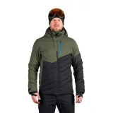 Pánská lyžařská bunda NORTHFINDER ZYGMUNT-550blackdarkgreen · záber 2