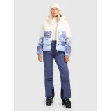Dámská lyžařská bunda 4F TECHNICAL JACKET F0808-WAW25TTJAF0808-34A-LIGHT BLUE ALLOVER · záber 5