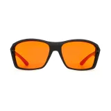 Sluneční brýle RED BULL SPECT DRILL-04, black orange with red mirror, CAT3 · záber 2