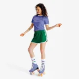 DECATHLON Dvojradové korčule QUAD Dancing D500 Yestalgia fialové 37 · záber 2