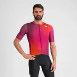 Pánský cyklistický dres s krátkým rukávem SPORTFUL Rocket jersey, cyclamen carrot prune · záber 2