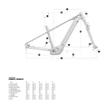 Horské elektrokolo MONDRAKER Prime, marlin blue racing silver · záber 4
