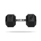 GymBeam Hexagonální jednoručka - Barva: Čierna | Hmotnost: 1 kg · záber 2