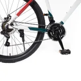 Olpran CANIS Man 27,5" - 2025 biela/tmavá petrolejová/tmavo červená - 18" (158-177 cm) · záber 3