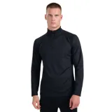 Pánská zateplená lyžařská mikina s 1 2 zipem 4F BRUSHED UNDERWEAR M101-WAW25UBRUM101-20S-DEEP BLACK · záber 1