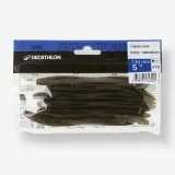 CAPERLAN Nástraha Black bass Yubari Stick Bait Worm Green pumpkin black F10ks 4 · záber 2