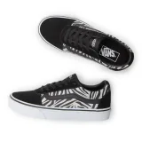 Dámská vycházková obuv VANS WM Ward MTLC ZBR black white · záber 5