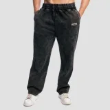 GymBeam Tepláky Aura Washed Black - Velikost: S | Barva: čierna | Hmotnost: 0,68 kg | Balení: 24 · záber 6