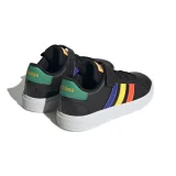 Chlapecká rekreační obuv ADIDAS Grand Court 2.0 K core black lucid blue court green · záber 4
