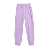 Dívčí tepláky 4F JUNIOR TROUSERS-JAW23TTROF426-52S-LIGHT VIOLET · záber 4