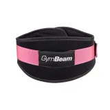 GymBeam Fitness neoprenový opasek LIFT Black & Pink - Barva: čierna · záber 8