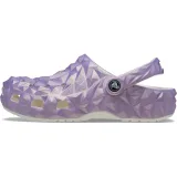 Kroksy (rekreační obuv) CROCS Classic Iridescent Geo Clog white · záber 2