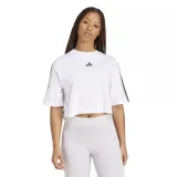 Dámske tričko s krátkym rukávom ADIDAS W 3S SJ TLR T WHITE BLACK · záber 1
