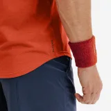 KUIKMA Pánske tenisové tričko TTS Soft hnedé S · záber 2