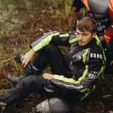 Moto rukavice W-TEC Talhof Farba čierna, · záber 4