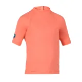 DECATHLON Detské tričko s UV ochranou koralové 4-5 r (103-112 cm) · záber 2