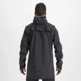 Pánská cyklistická bunda s kapucí SPORTFUL Metro hardshell, black · záber 3