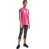 Dámské tričko s krátkým rukávem UNDER ARMOUR Live Sportstyle Graphic SSC-PNK · záber 3