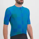 Pánský cyklistický dres s krátkým rukávem SPORTFUL Rocket jersey, berry blue blue radiance · záber 4
