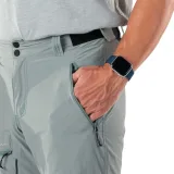 Pánske turistické nohavice NORTHFINDER AMADE-414greygreen · záber 5
