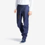 DECATHLON Pánske nepremokavé vrchné nohavice 100 na jachting tmavomodré 2XL · záber 1