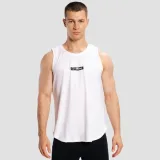 Мъжки топ Combat White - GymBeam - Размер: S | Тегло: 0,1682 g | Опаковка: 105 · záber 1