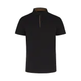 Pánské polo tričko s krátkým rukávem VOLCANO O-MOLTI-BLACK · záber 5