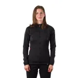 Dámska turistická flisová mikina so zipsom NORTHFINDER ANGELES-269black · záber 1