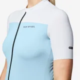 VAN RYSEL Dámsky cyklistický dres EDR 2 krátky rukáv modrý XL · záber 2
