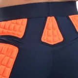OFFLOAD Detské spodné ochranné šortky na ragby R500 oranžové 8-9 r (131-140 cm) · záber 2