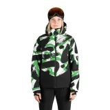 Dámska lyžiarska bunda NORTHFINDER KAYLEIGH-417greenprint · záber 2