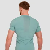 GymBeam Kompresní tričko High Blue - Velikost: XL | Barva: Modrá | Hmotnost: 0,21 kg | Balení: 65 · záber 4