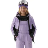 Dívčí lyžařské kalhoty 4F JUNIOR TROUSERS FNK-JAW23TFTRF354-52S-LIGHT VIOLET · záber 2