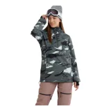 Dámska lyžiarska bunda FUNDANGO Birch Anorak-565-moss · záber 1