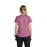 Dámské turistické tričko s krátkým rukávem NORTHFINDER CANDICE-523rosewine · záber 3