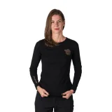Dámské turistické tričko s dlouhým rukávem NORTHFINDER HAILIE-269black · záber 3