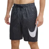 Pánské plavky NIKE SWIM Grid Swoosh Breaker 9 inch-001-Black · záber 2