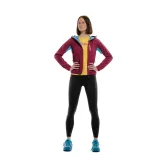 Dámská turistická bunda EVERETT LightSoftshell W fuchsia · záber 4