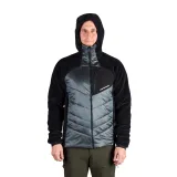 Pánská zateplená turistická mikina se zipem NORTHFINDER EMERYTH-811darkblueblack · záber 3