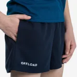 KIPSTA Detské šortky na rugby R100 modré 7-8 r (123-130 cm) · záber 1