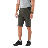 Pánske turistické kraťasy NORTHFINDER AMADEUS-300darkgreen · záber 2