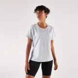 KIPRUN Dámske priedušné bežecké tričko Run 500 Dry biele XL · záber 1