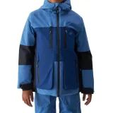 Chlapecká lyžařská bunda 4F JUNIOR TECHNICAL JACKET-JAW23TTJAM301-33S-BLUE · záber 2