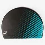 DECATHLON Plavecká úpletová čiapka so záterom veľ. L modrá L (59-62 cm) · záber 1