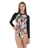 Dámske tričko na kúpanie FUNDANGO Joyce Long Sleeve Rashguard-519-jungle · záber 2