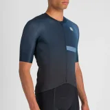 Pánský cyklistický dres s krátkým rukávem SPORTFUL Bomber jersey, black galaxy blue · záber 4