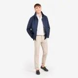 DECATHLON Pánska nepremokavá bunda na jachting Sailing 300 tmavomodrá 2XL · záber 2