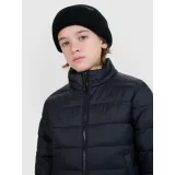 Chlapecká bunda 4F JUNIOR DOWN JACKET-JWSS25TDJAM520-20S-BLACK · záber 2